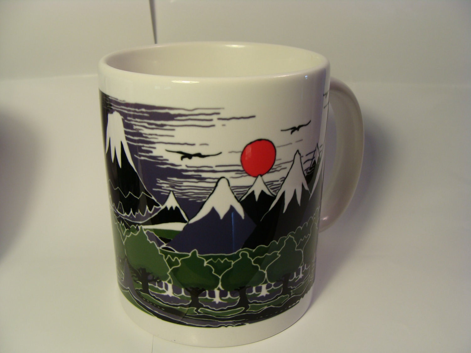 The Hobbit book cover by J.R.R. Tolkien 11 ounce mug, Lord of the Rings