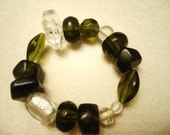 Going Green: A Chunky Bracelet