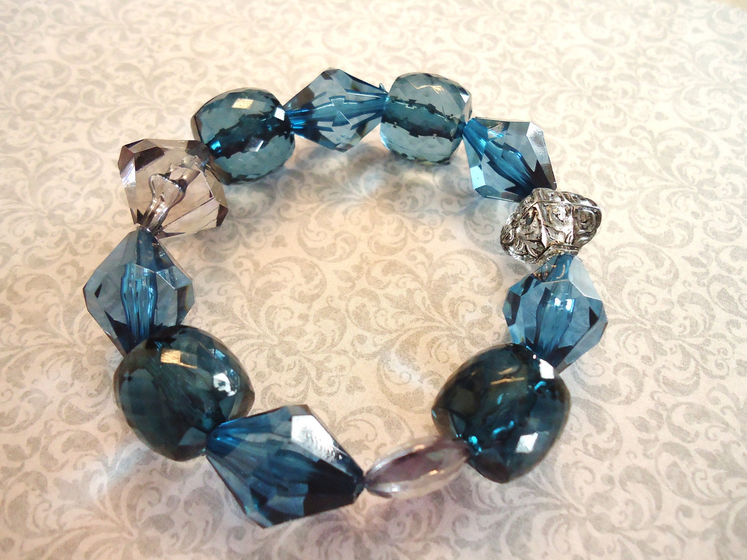 Cloudy Day Stretchy Bracelet