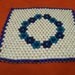 Ceramic beaded woven trivet