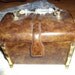 Brown Mini Train Case