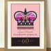 Diamond Jubilee print, Union Jack crown, 11.7 x 16.5in (A3) commemorative poster