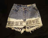 Made to Order: High Waisted Tribal Print Shorts