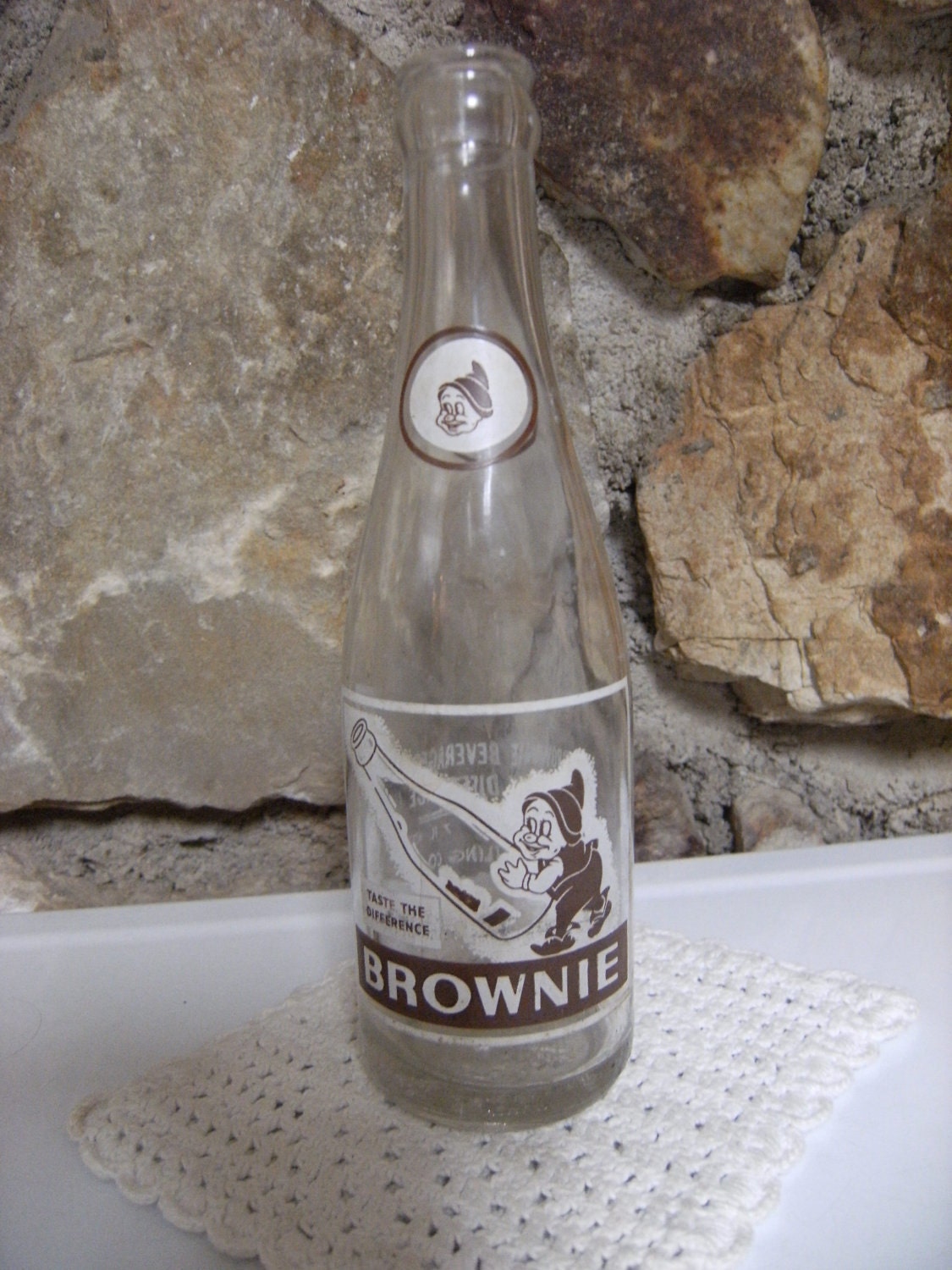 Items similar to Brownie 7 oz. Chocolate Soda Bottle Asheville, NC on