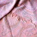 SALE,Vintage Dutch paisley fabric, wall hanging, shawl, antique, throw, tablecloth, home decoration.
