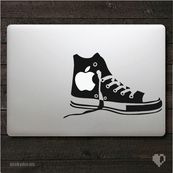 Chuck shoe Macbook Decal