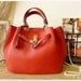Leather Tote Bag - Shoulder Bag - Handbag - Messenger Bag - Leather Briefcase - Leather Satchel in Fresh Red