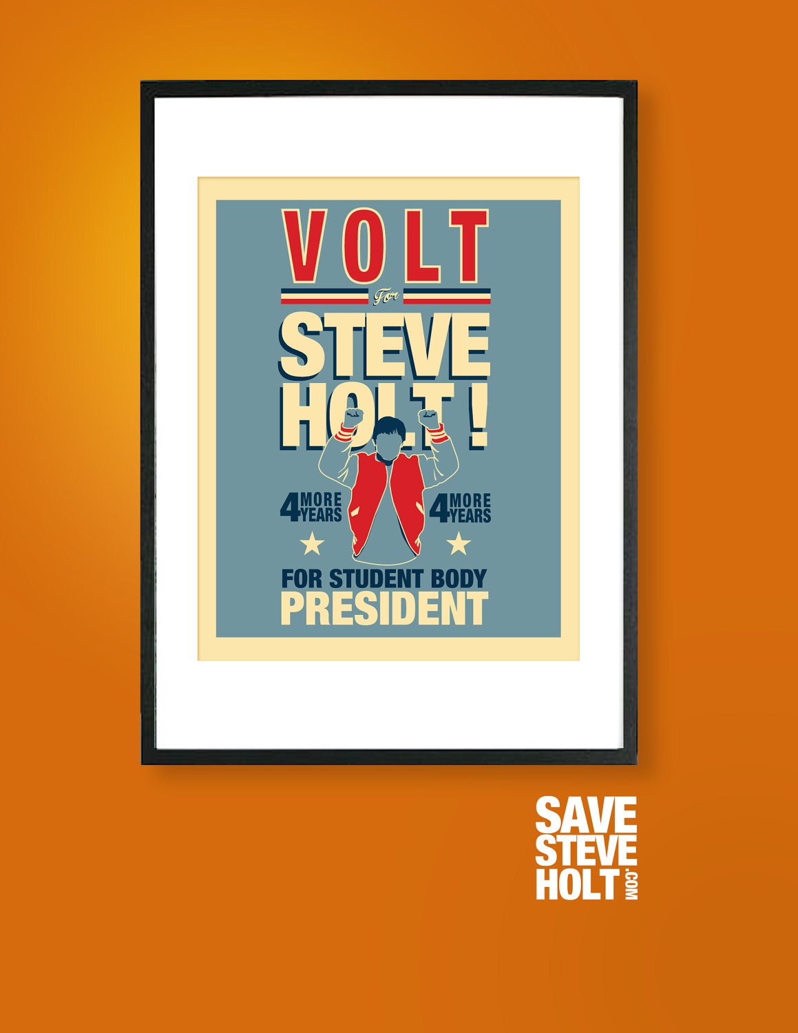 Volt for Steve Holt W15.25 H19.25 designed to fit Ribba Ikea frame