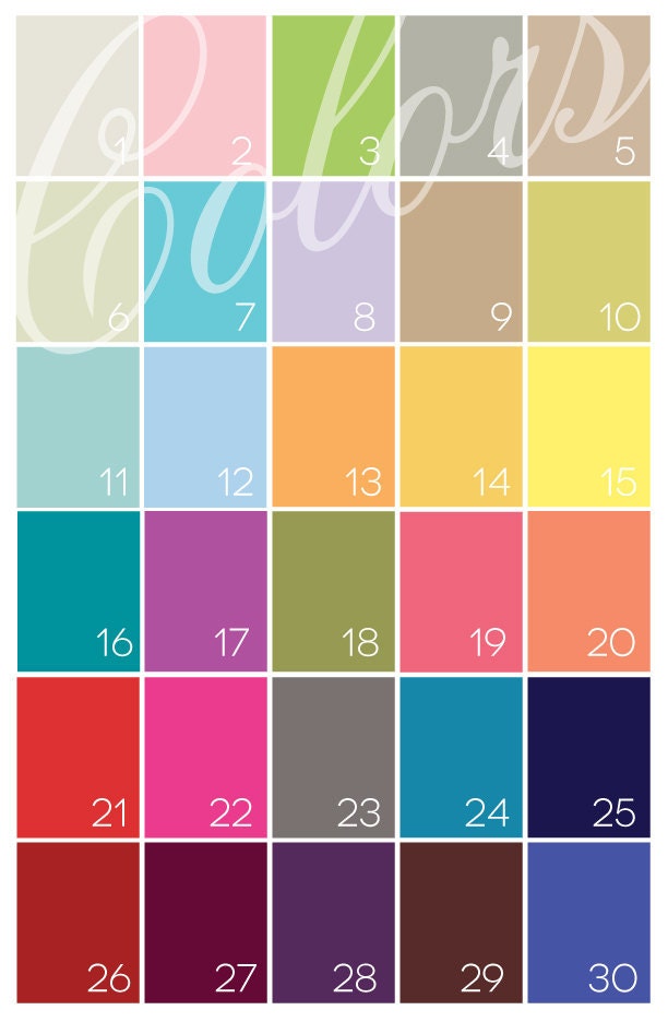 Elegant Names Modern Wedding Invitation & RSVP Set - CUSTOMIZE Colors and Content - Digital Design Files