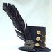 Tiny Top Hat: The Dark March - Lolita Cosplay Costume Party Fascinator Photo Photography Prop Wedding Tophat Small Mini Miniature little