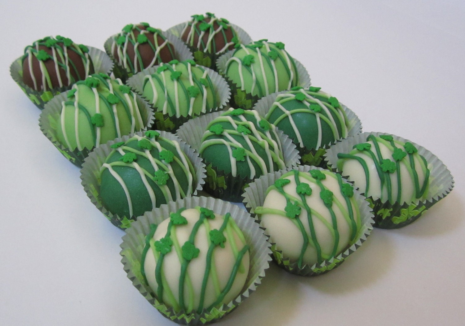 St. Patrick's Day Cake Balls 1 Dz