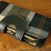 SALE 50% OFF - Vintage 1960s/70s Wool Plaid Wallet/Purse //AC18