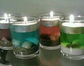 Guest Book Table, Tealight Candle Holder, Wedding Centerpiece, Votive, Floating Candle, Mini, Miniature