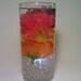Wedding Centerpiece, Flower Centerpiece, Underwater Light, Pink, Purple, Yellow, Orange