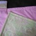 Travel Diaper Changing Pad - Baby Girl Cotton Canvas & Waterproof PUL