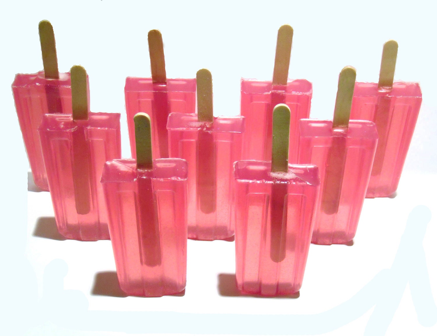 Popsicle Soap Watermelon Party Favors Wedding Favors Bridal Shower Favors Baby Shower Favors Birthday Party Favors