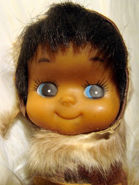 Adorable Regal Tiny Vintage Eskimo Dolly