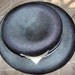 Vintage Black and White Anita Pineault Brimmed Hat