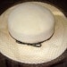 Vintage Cream Felt Durby Womans Brimmed Summer Hat  Designer Vintage Gorgeous M sieu Leon