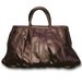 Black, Blue OR Chocolate panel leather bag Ready To Ship