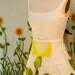 Romantic Bohemian Dress / Evening Gown / Wedding Dress / The Shower Curtain Dress