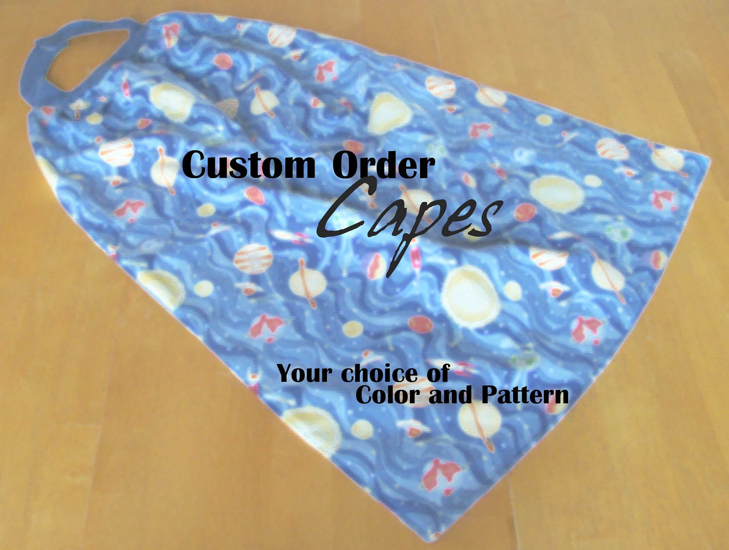 Custom Kids Cape -- Super Hero Dress Up