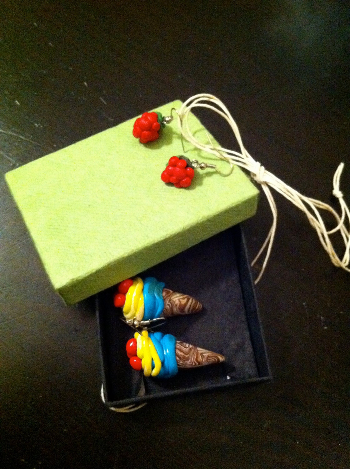 Earrings: Cake, Ice Creams and Sweets