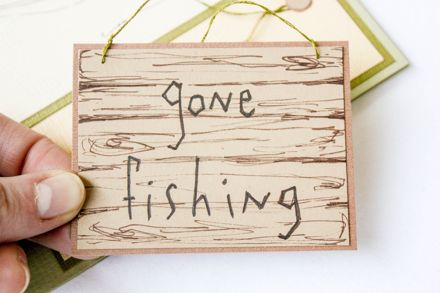 Father's Day GONE FISHING Card