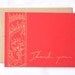 RESERVED for Felicia Kmetz-Set of 50 Thank You cards
