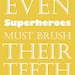 Nursery art print, Superhero Manners, Children's Decor, Typography Poster, Inspirational Quotes, Nursery prints, (6) 8 x 10, Kids Art