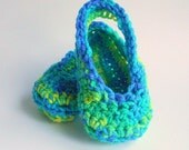 Baby Boy Sandals Infant Girl Summer Booties    3 - 6 Months Crochet Children Spring Clothing Bright Green Yellow Blue