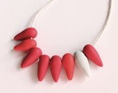 Arrowhead Necklace Reds
