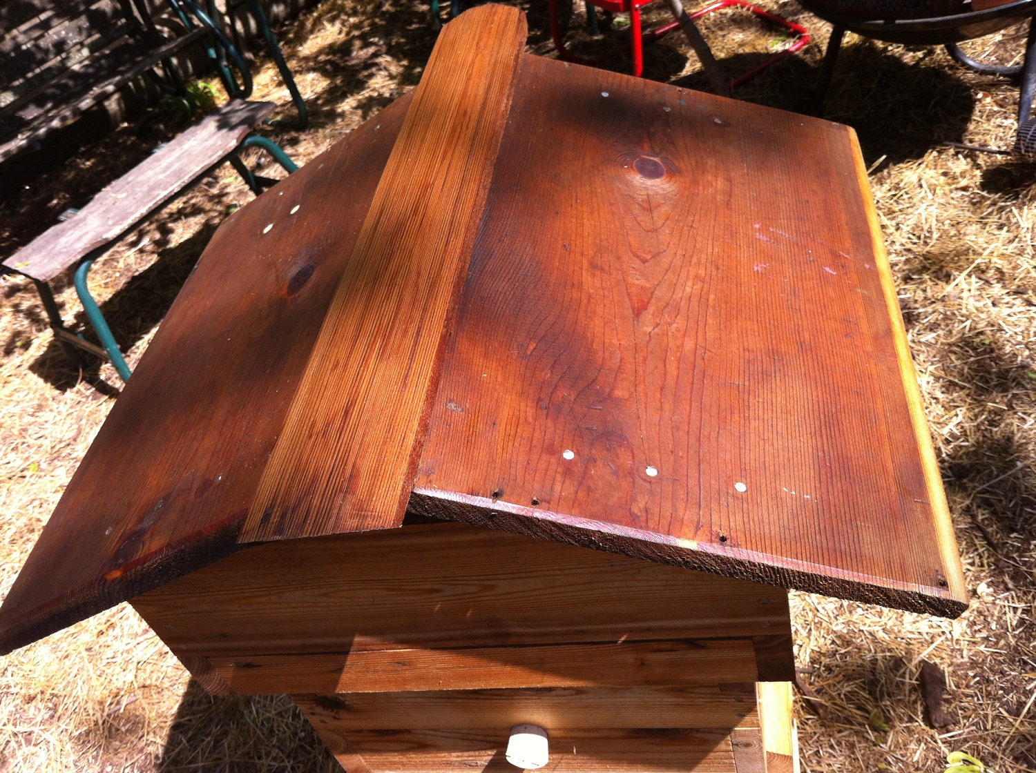 Warré Beehive made with Reclaimed Lumber