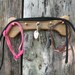 Dog bone shape, Hand made leash Holder for your pets,(or key holder) Made from 0ak. Wood salvaged from an old South Carolina barn..