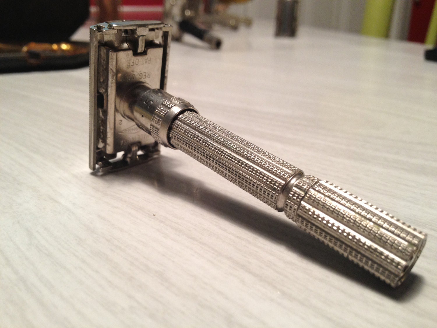Gillette Slim Adjustable Safety Razor from 1965