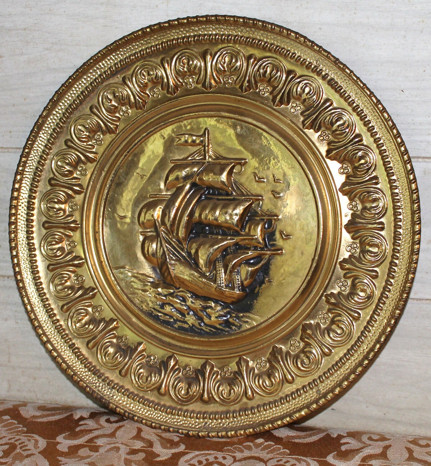 brass decorative plates