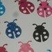 Lady Bugs Die Cut 25 Assorted Colors Aavailable You Choose