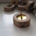 Rustic Wood push pins. Perfect for Bulletin Boards - Set of 12