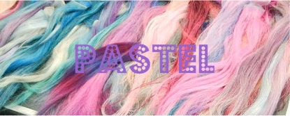 R A I N B O W  /pastel or bold colored human hair extension/ clip-in hair/ dip dye ombre/ free people (4) hair extensions