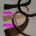 B O L D or pastel colored human hair extension/ clip-in hair/ dip dye ombre (2) hair extensions