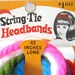 Vintage 1960s String-Tie Headbands
