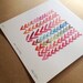 Small V Color Study Print