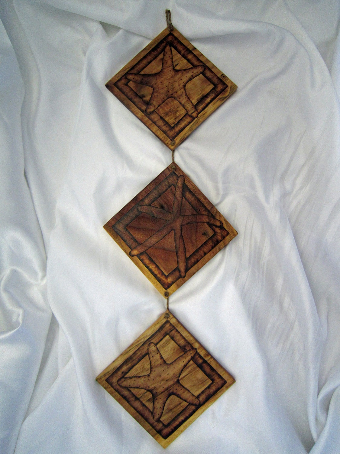 Starfish Wall Decor - Primitive starfish Decoration