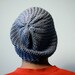 Diagonal Lace Merino Beret