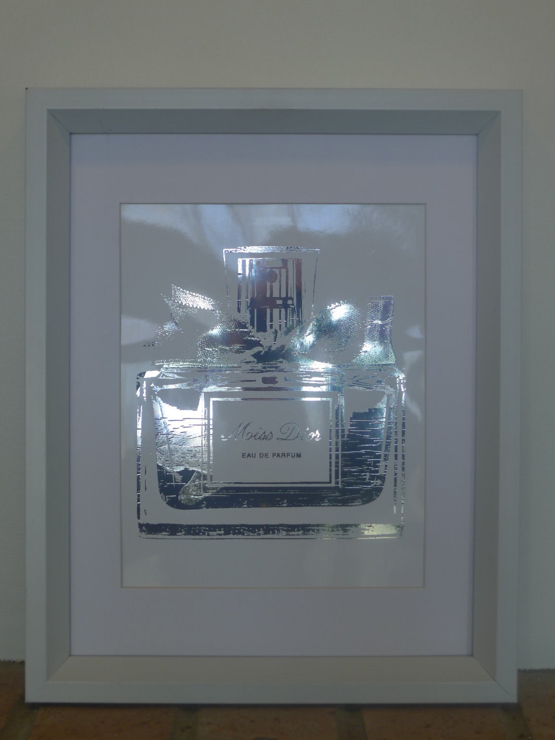 Miss Dior Perfume Bottle Sterling Silver