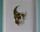 Skull Head 24K Gold