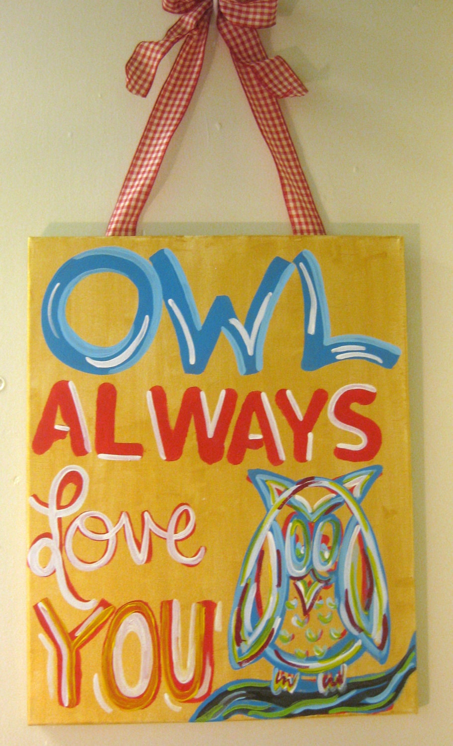 Chi Omega "Owl Always Love You" Painting