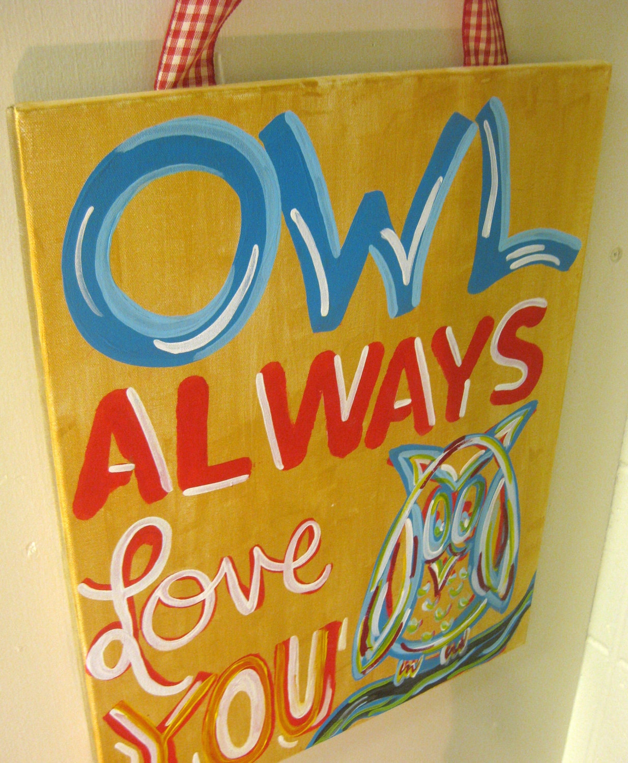 Chi Omega "Owl Always Love You" Painting