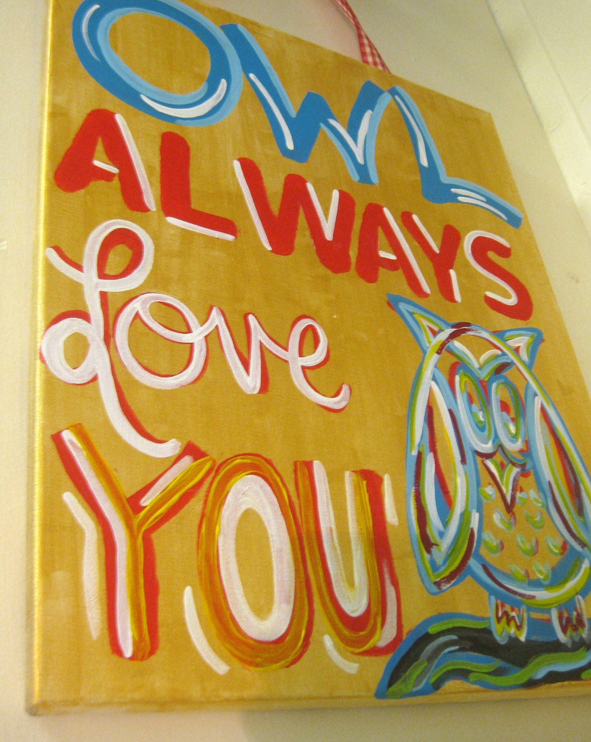 Chi Omega "Owl Always Love You" Painting