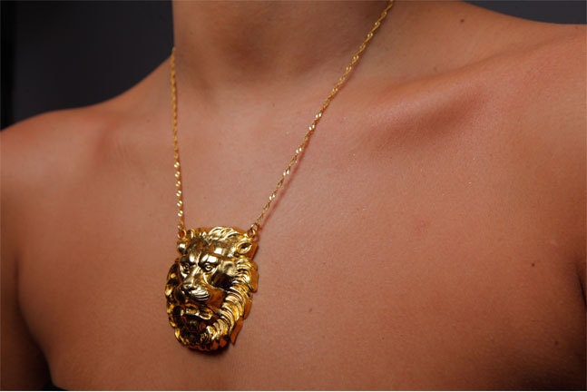 Lion necklace
